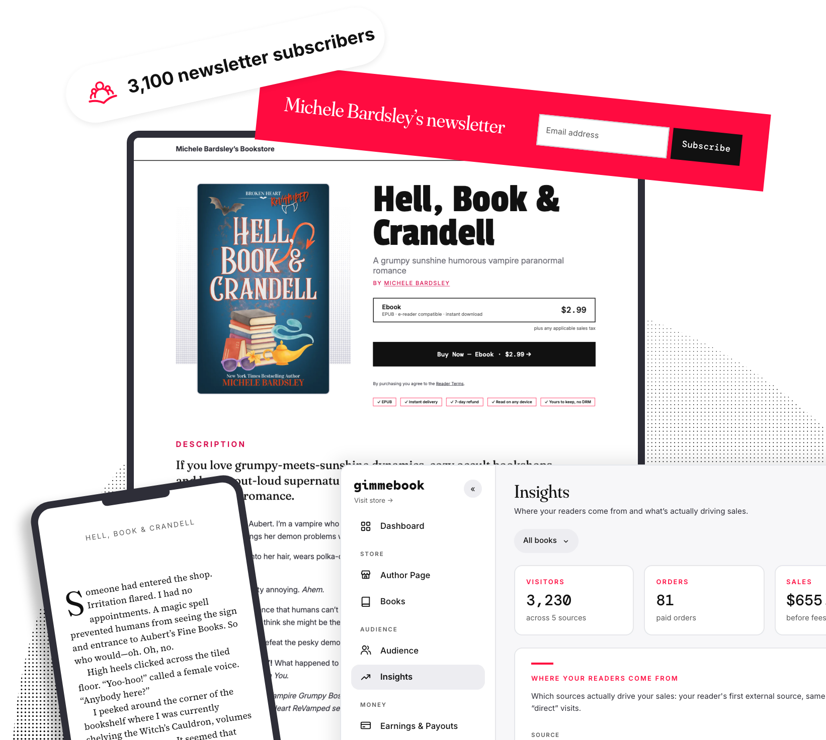 Homepage Product UI Bardsley 
